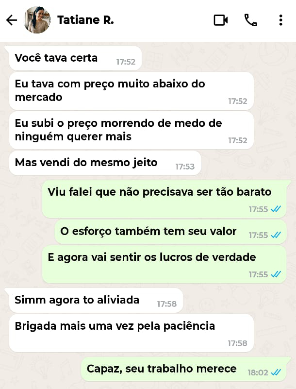 Deslize para o lado ➔