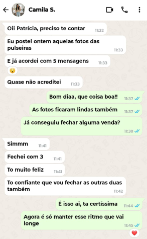 Feedback Camila S