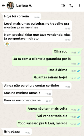 Feedback Larissa A